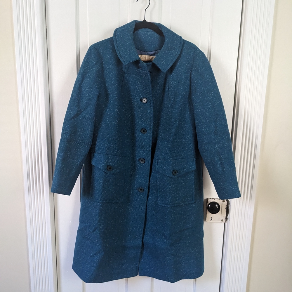Vintage PENDLETON - Blue Wool Coat